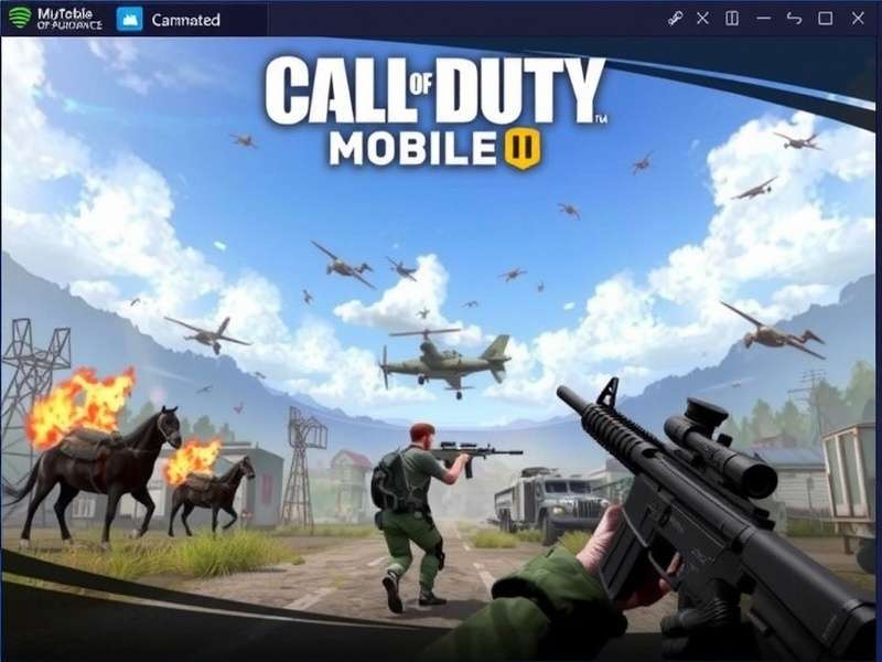 Call of Duty Mobile on PC Bluestacks Screenshot
