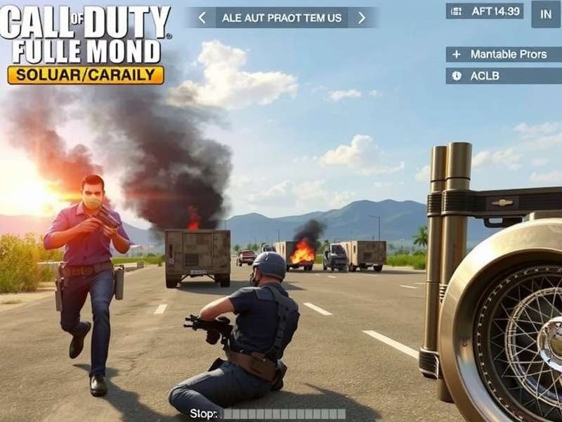 Call of Duty Mobile Mod Menu इंटरफेस