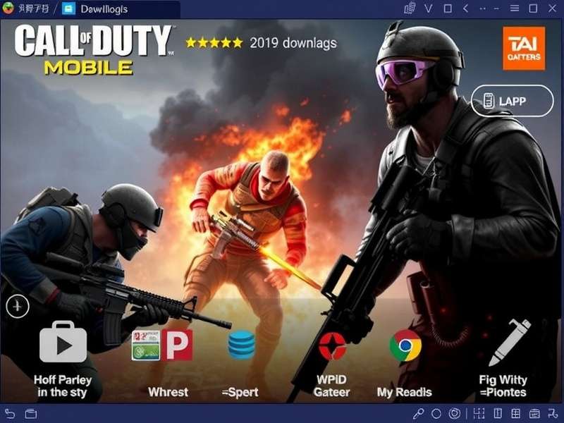 PC पर Call of Duty Mobile गेमप्ले स्क्रीनशॉट