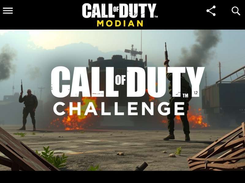 Call of Duty Mobile चैलेंज स्टोर इंटरफेस