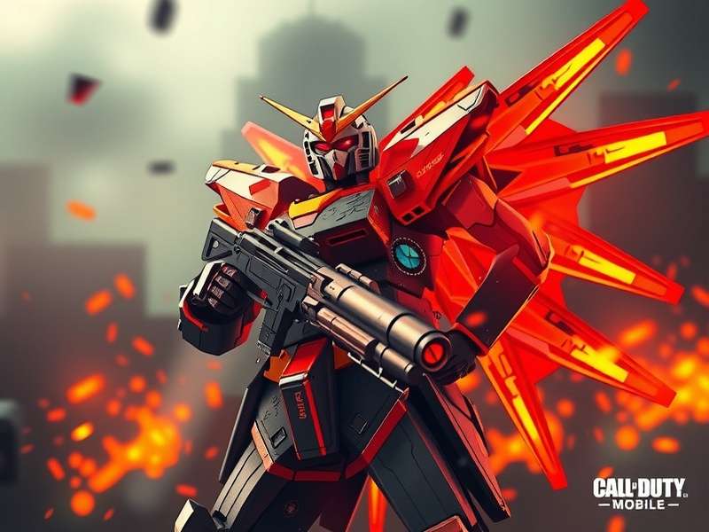 Call of Duty Mobile Gundam Edition Gameplay