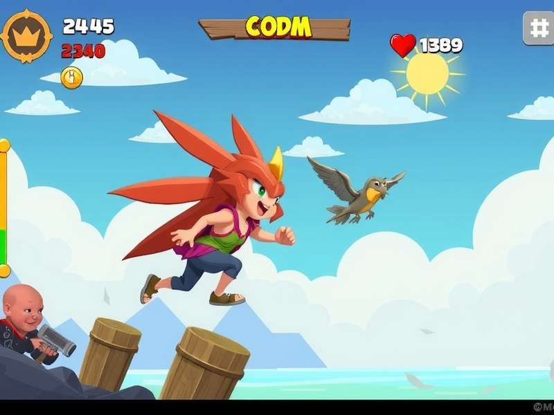 Call of Duty Mobile intense gameplay action on a smartphone screen