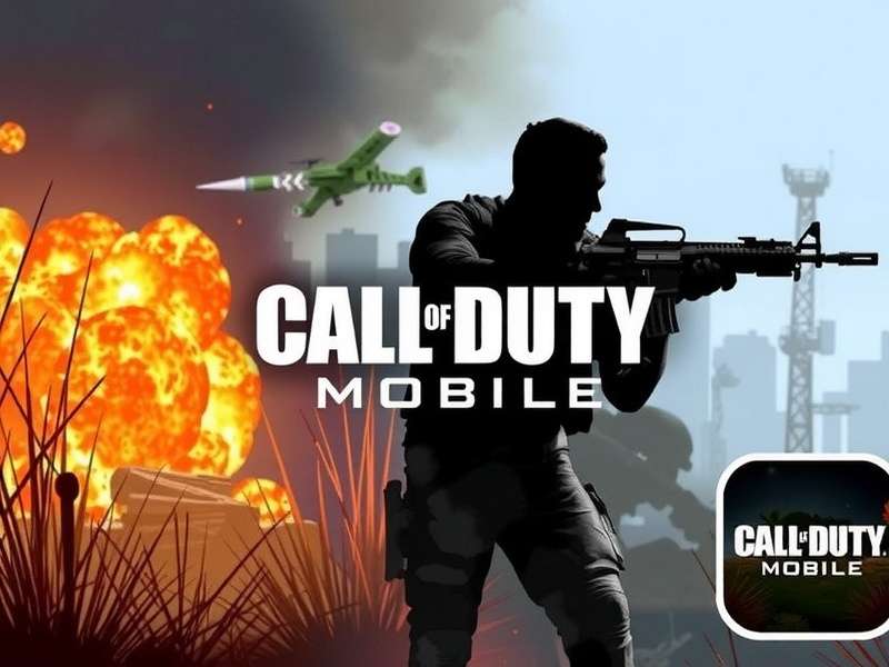 Call of Duty Mobile gameplay on a smartphone