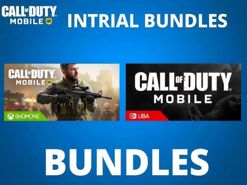 Call of Duty Mobile Store Bundles showcase featuring various weapon skins and operator bundles