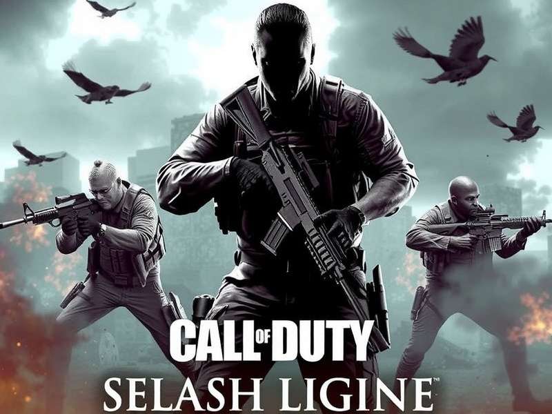 Collage of various Call of Duty games characters and action scenes