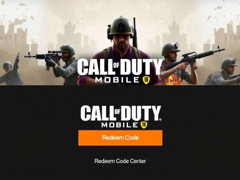Call of Duty Mobile Redeem Code Center Interface with Free CP and Skins