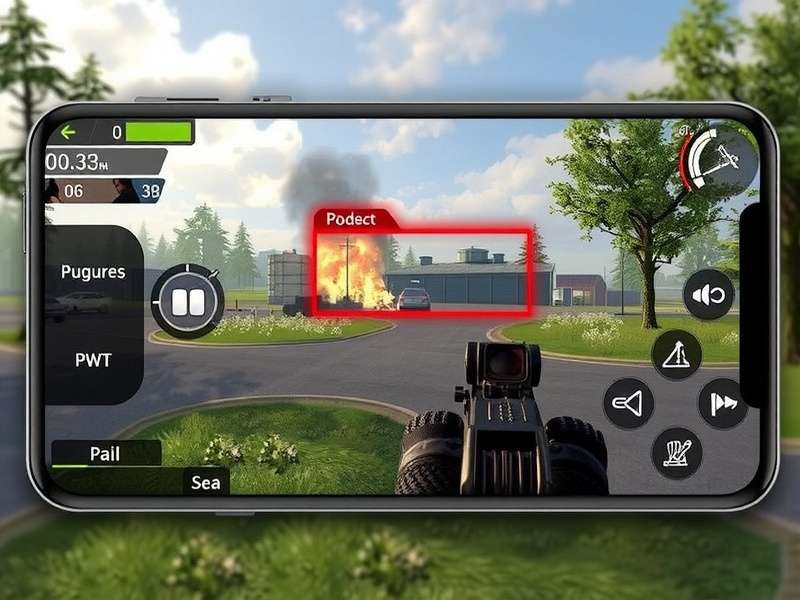 Call of Duty Mobile running on PC via Play Store emulation