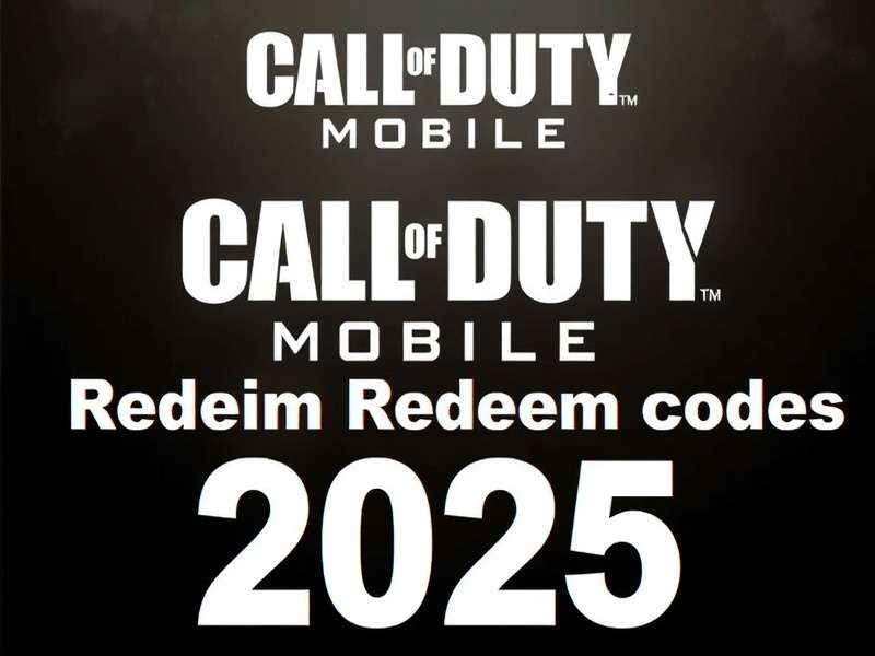 Call of Duty Mobile 2025 Redeem Code Redemption Screen Interface