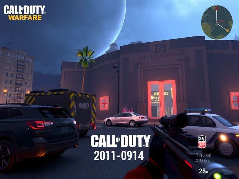 Call of Duty Infinite Warfare official key art featuring soldiers in space combat gear