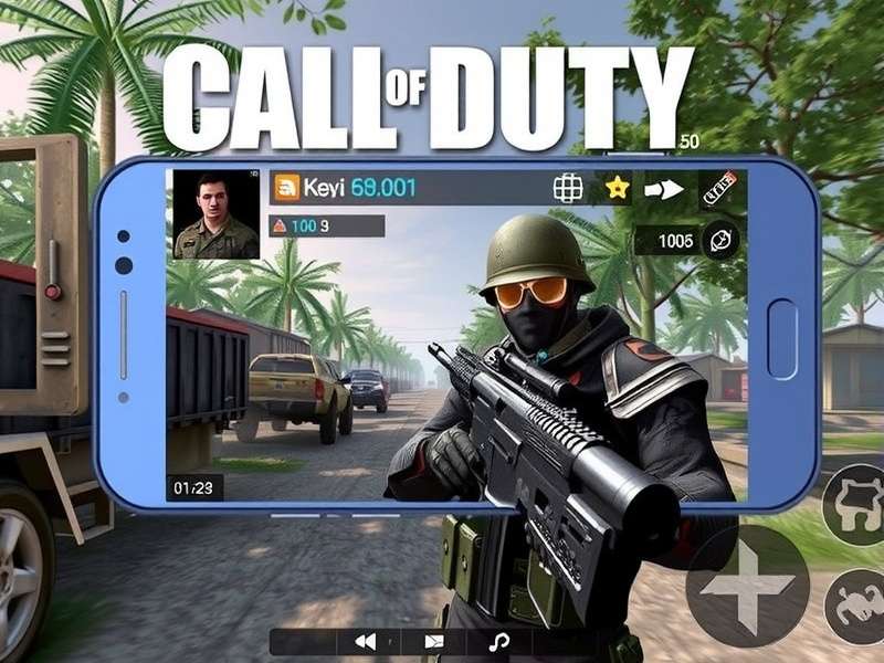 Call of Duty Mobile gameplay on phone