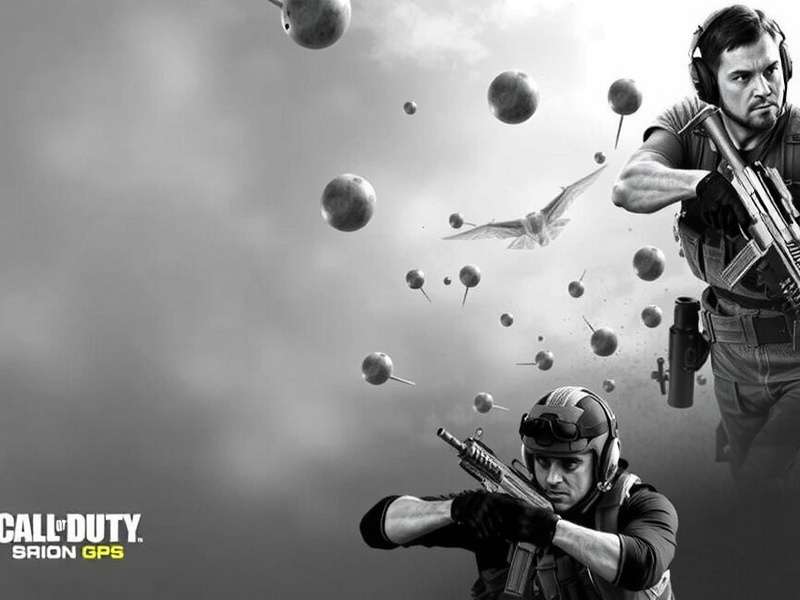 Call of Duty Modern Warfare action scene with soldier and weapon