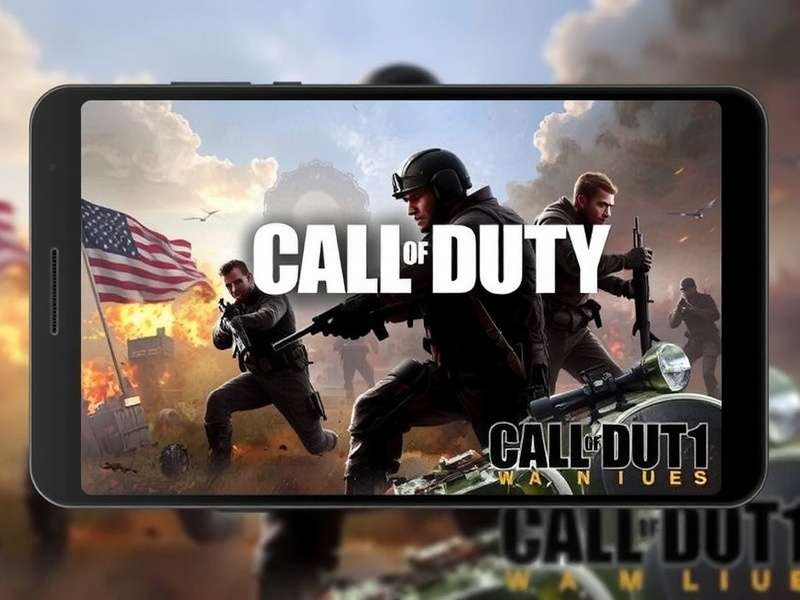 Call of Duty Mobile gameplay on smartphone
