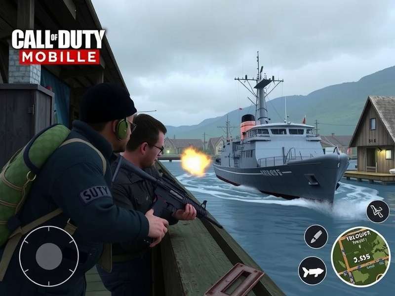 Call of Duty Mobile intense gameplay on a smartphone screen