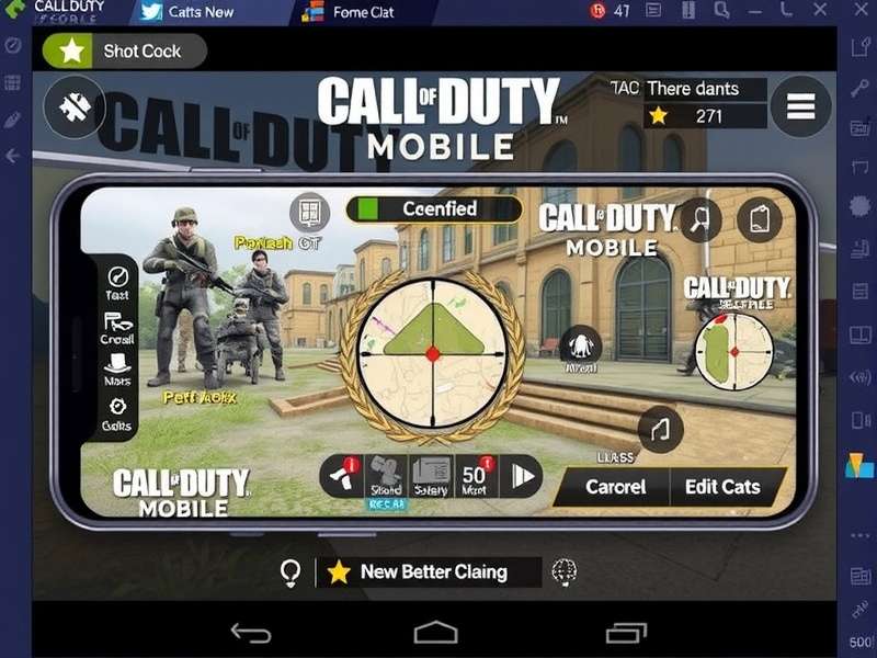 Call Of Duty Mobile gameplay screenshot showing multiplayer action