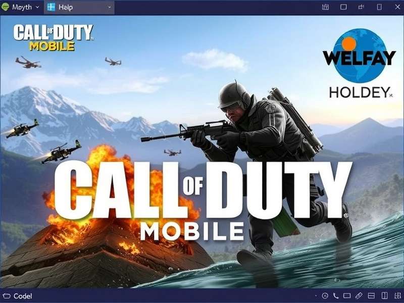 Call Of Duty Mobile Download Pc Windows 11 — Hero banner showing CODM gameplay on a Windows 11 laptop with Indian flag accents