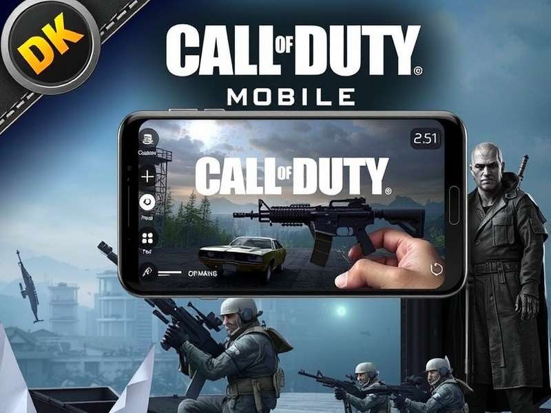 Call of Duty Mobile gameplay action with soldiers and advanced weaponry