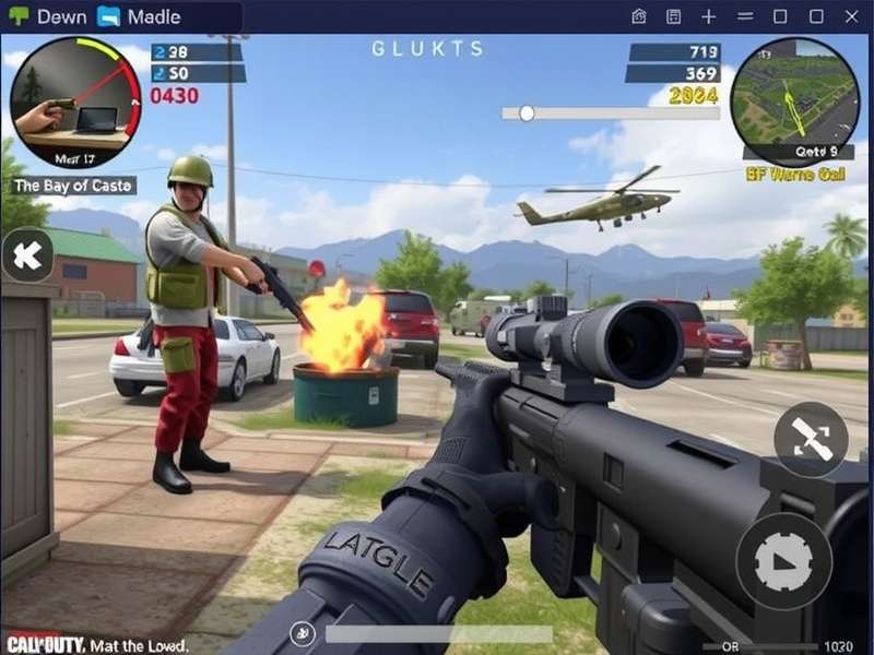 Call of Duty Mobile Free Play action gameplay with soldier and tactical gear