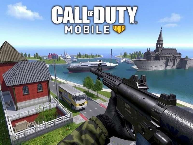 Call Of Duty Mobile Pc – intense battle royale gameplay on a gaming laptop with headphones